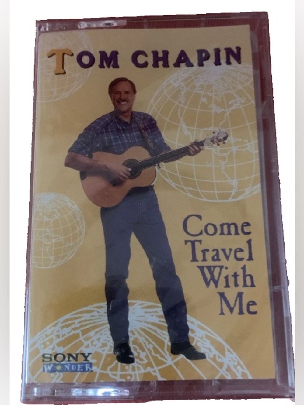 New Music Cassette Come Travel With Me Tom Chapin Sony Warner